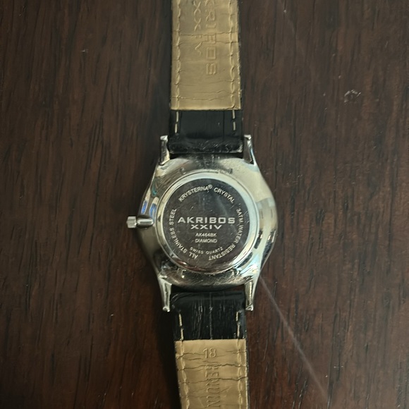 Akribos XXIV "Brillianaire" Diamond-Accented Watch women’s - Picture 3 of 4